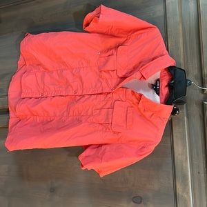 Ladies coral shirt